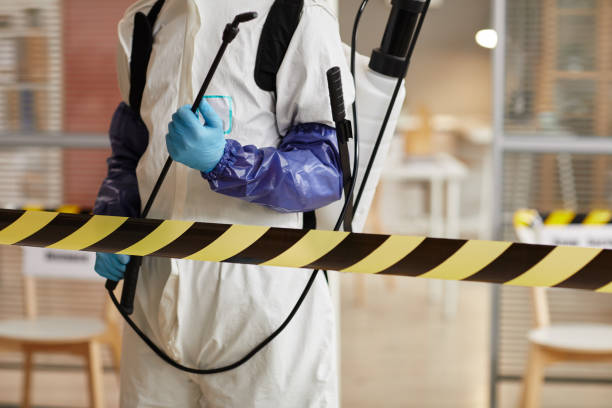 Professional Crime Scene Cleanup technician working in Russellville, AR